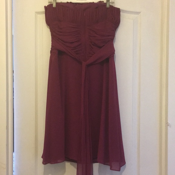 Strapless cocktail dress - Picture 2 of 3